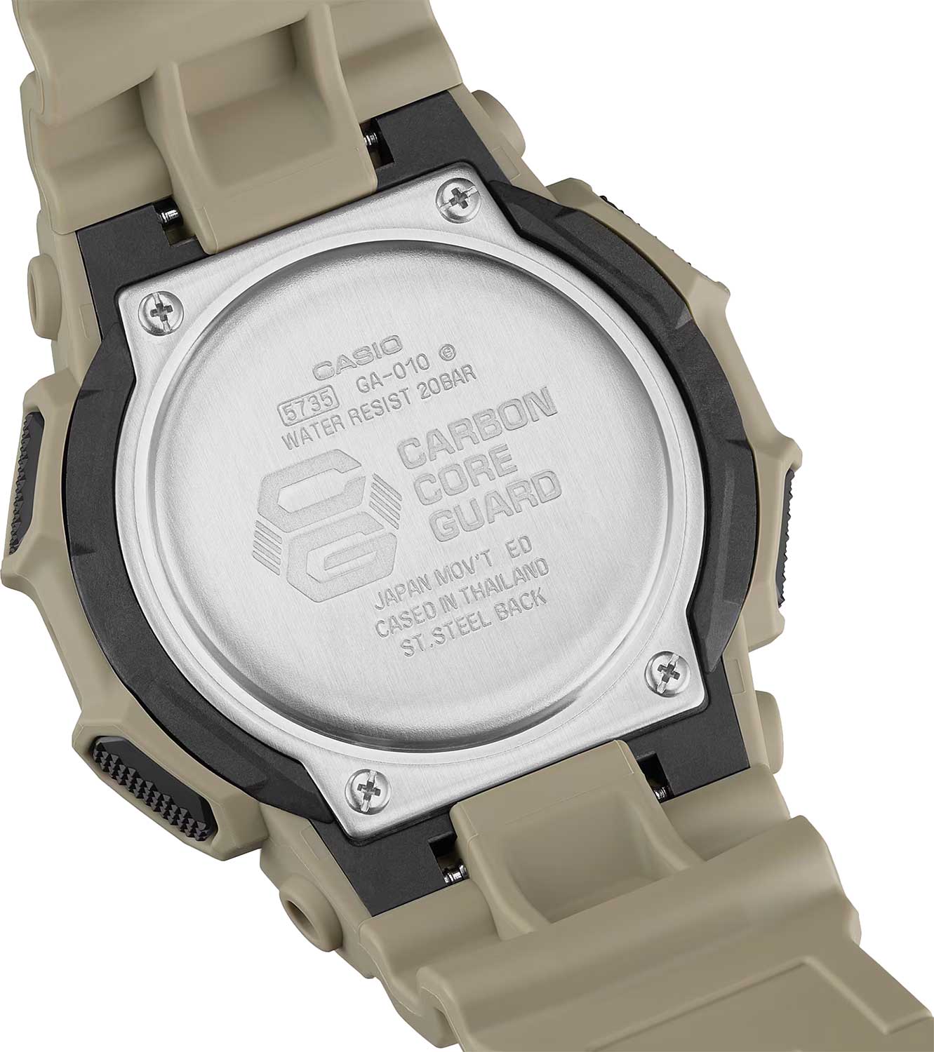 Наручные часы Casio GA-010-5A. Фото 4.