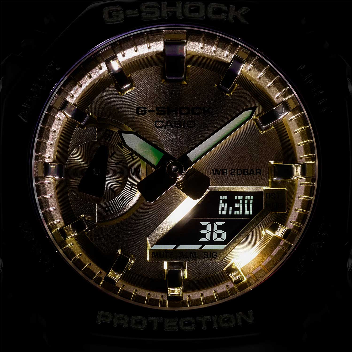 Наручные часы Casio GA-2100GB-1A. Фото 3.