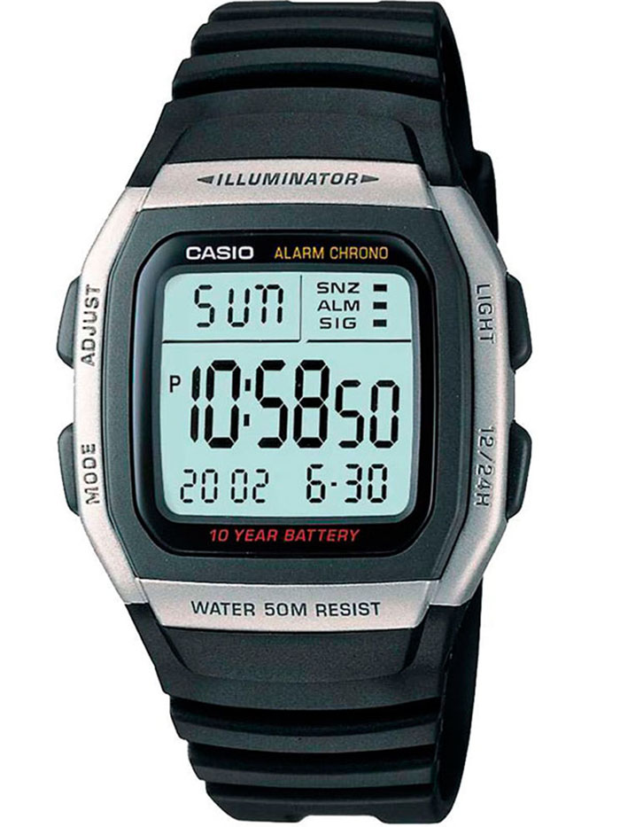 Наручные часы Casio W-96H-1A. Фото 0.