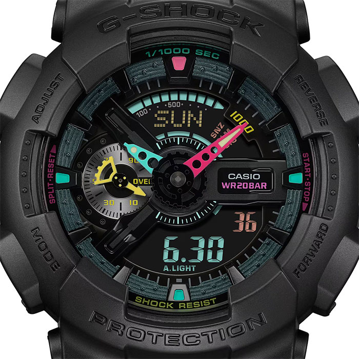 Наручные часы Casio GA-110MF-1A. Фото 6.