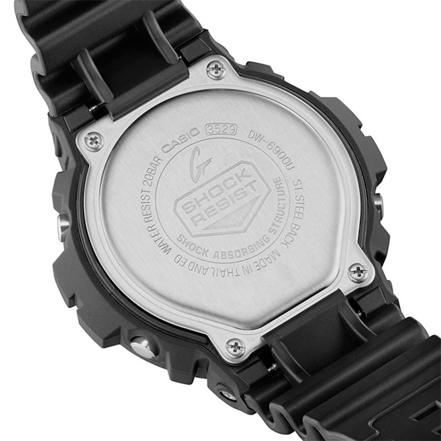Наручные часы Casio DW-6900U-1. Фото 8.