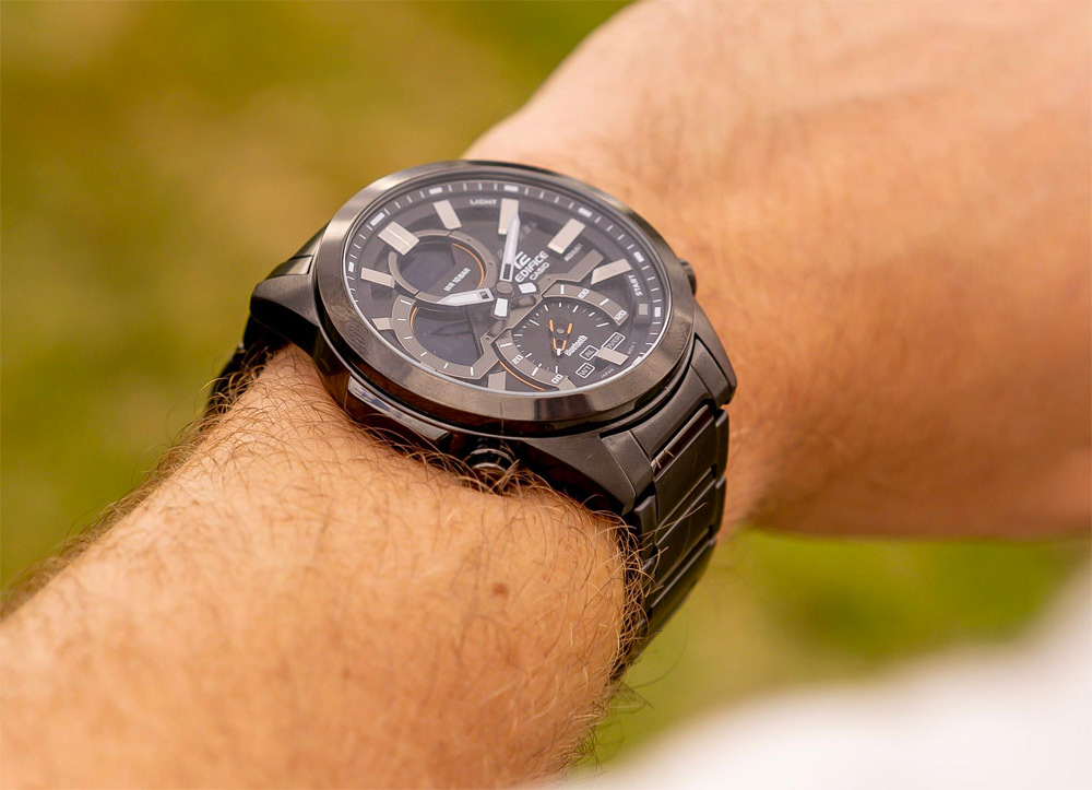 Наручные часы Casio ECB-30DC-1A. Фото 4.
