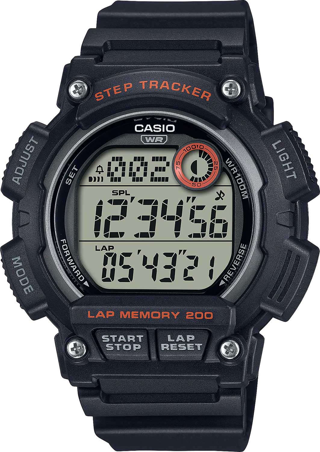 Наручные часы Casio WS-2100H-1A. Фото 0.