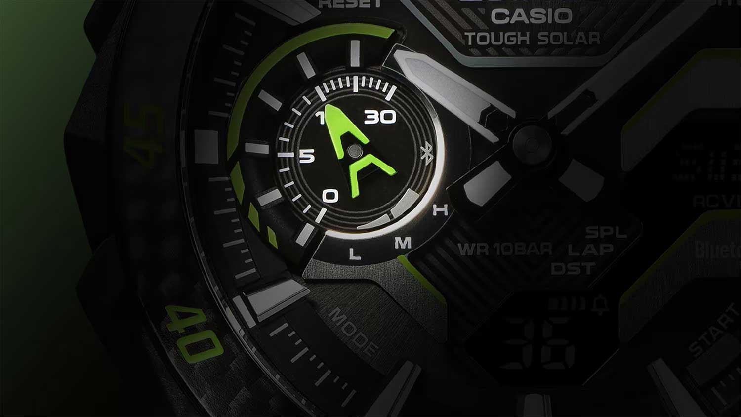Наручные часы Casio ECB-2200RC-1A3. Фото 1.