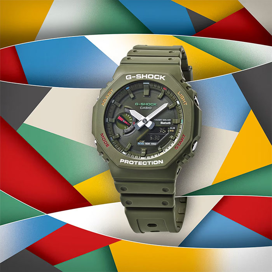 Наручные часы Casio GA-B2100FC-3A. Фото 7.