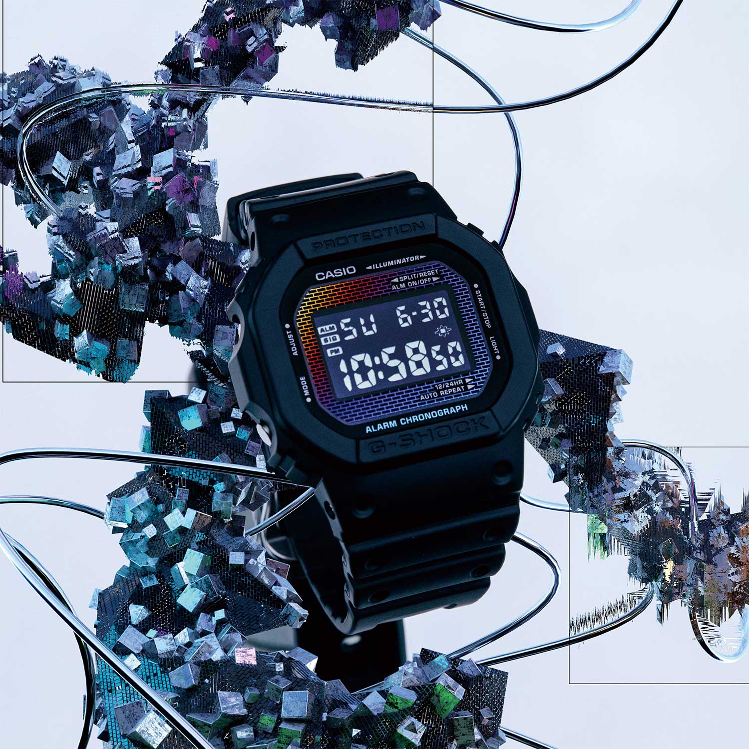 Наручные часы Casio DW-5600RW-1. Фото 4.