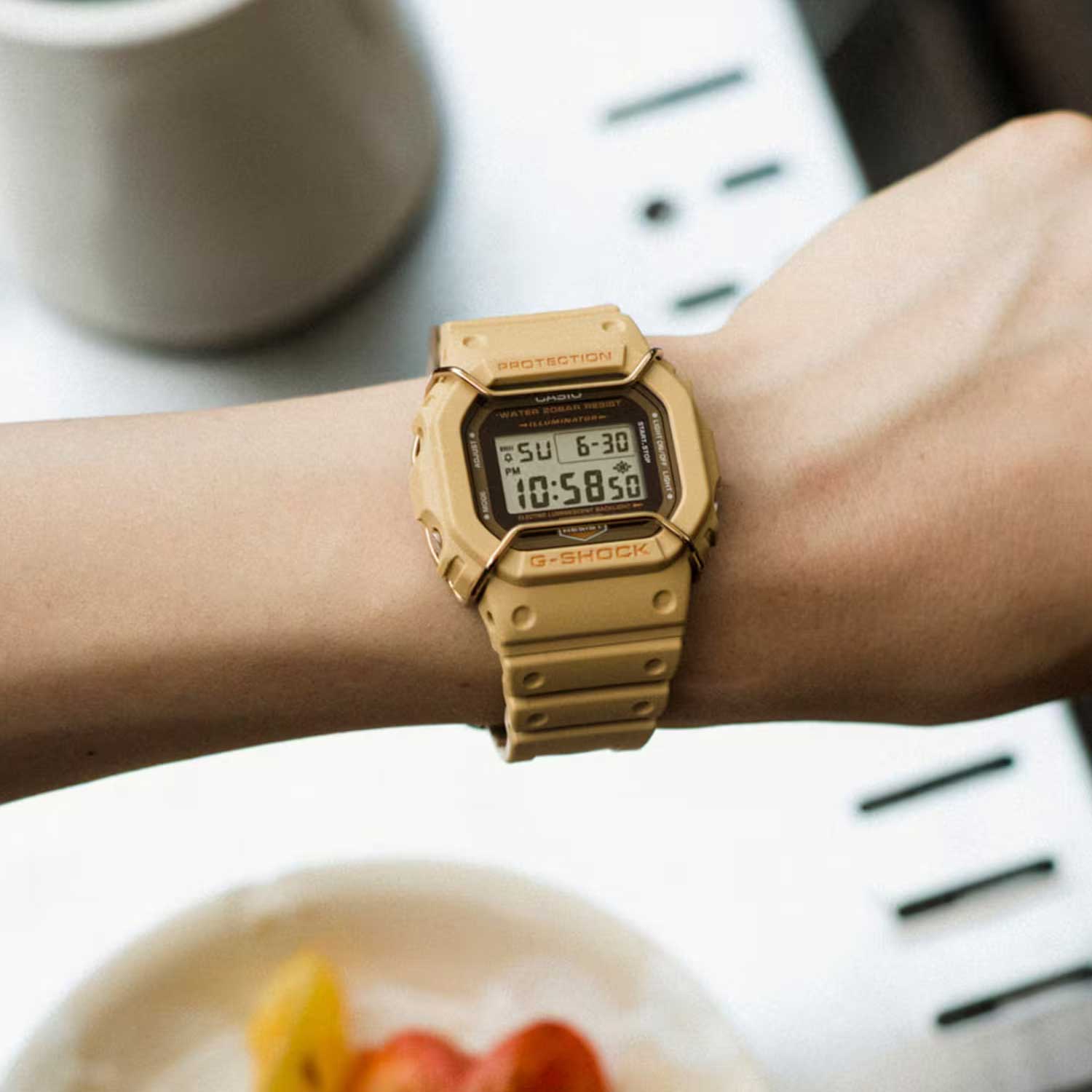 Наручные часы Casio DW-5600PT-5. Фото 3.