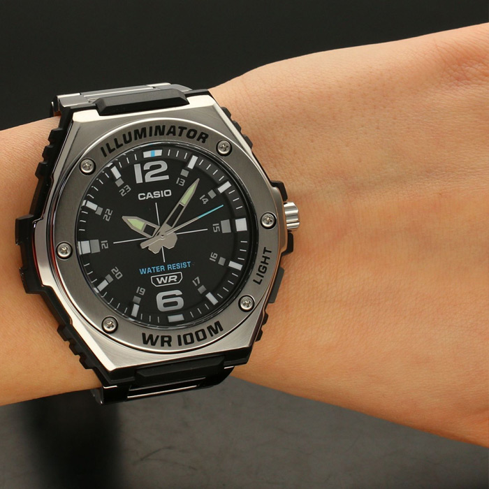 Наручные часы Casio MWA-100HD-1A. Фото 4.