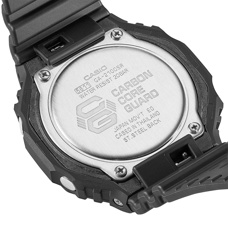 Наручные часы Casio GA-2100SR-1A. Фото 10.