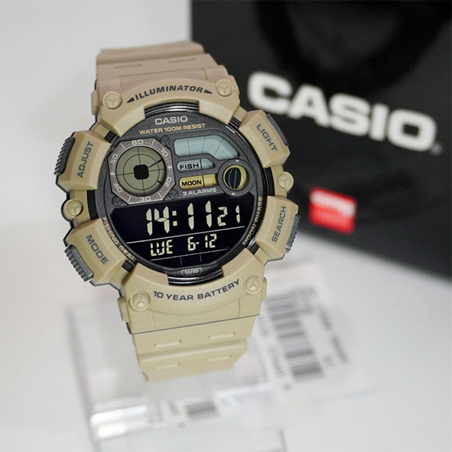Наручные часы Casio WS-1500H-5B. Фото 2.