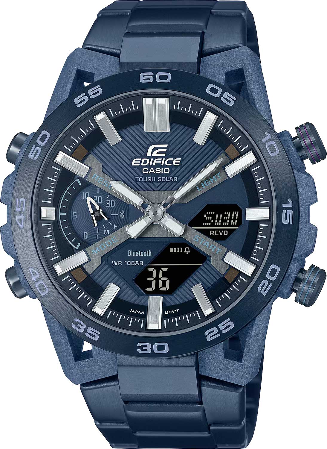 Наручные часы Casio ECB-2000CB-2A. Фото 0.