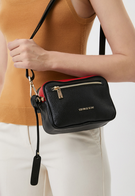 George Kini bags GK.TRICOLORCROSSBODYBLACKITALY. Фото 7. George Kini bags GK.TRICOLORCROSSBODYBLACKITALY. Фото 7.