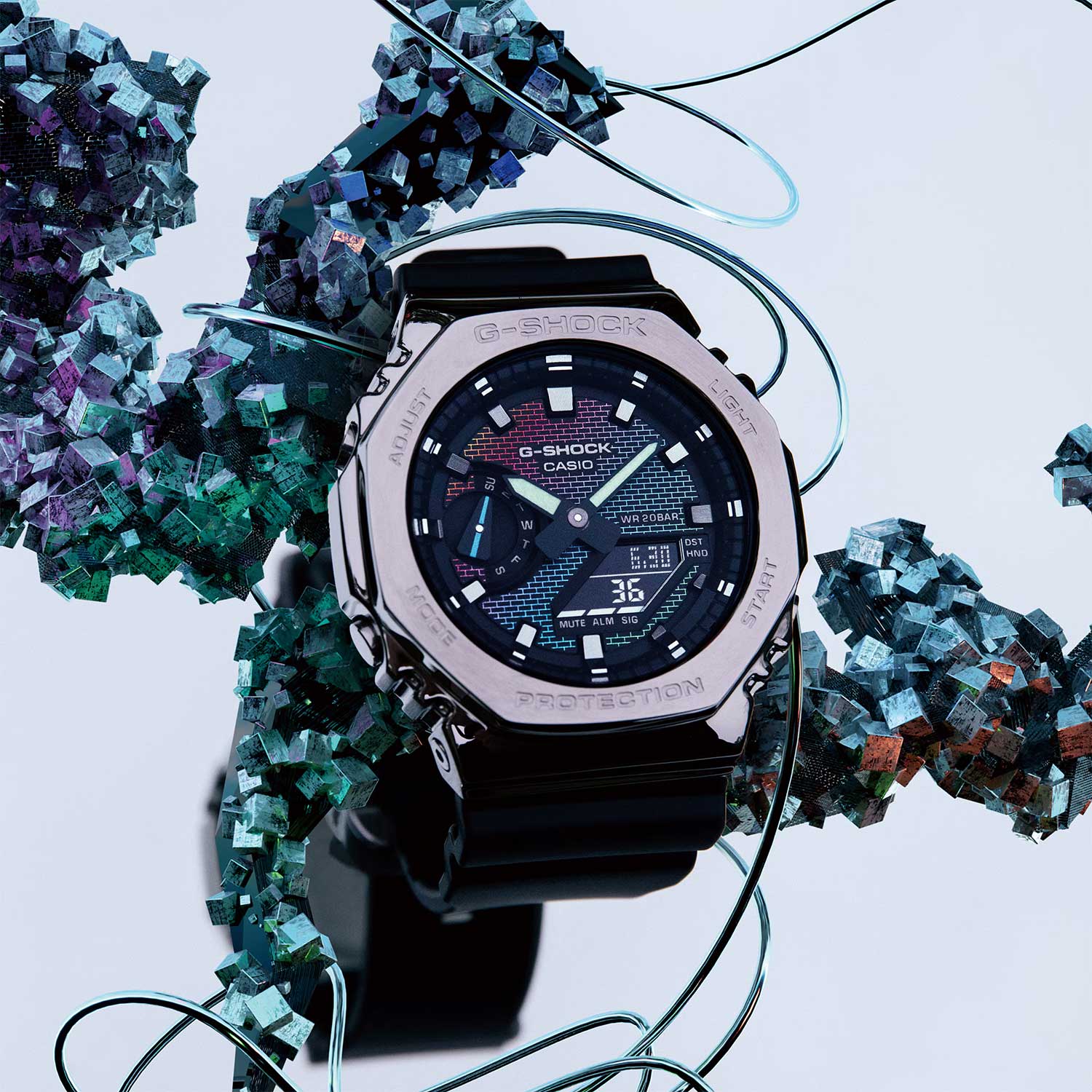 Наручные часы Casio GM-2100RW-1A. Фото 4.