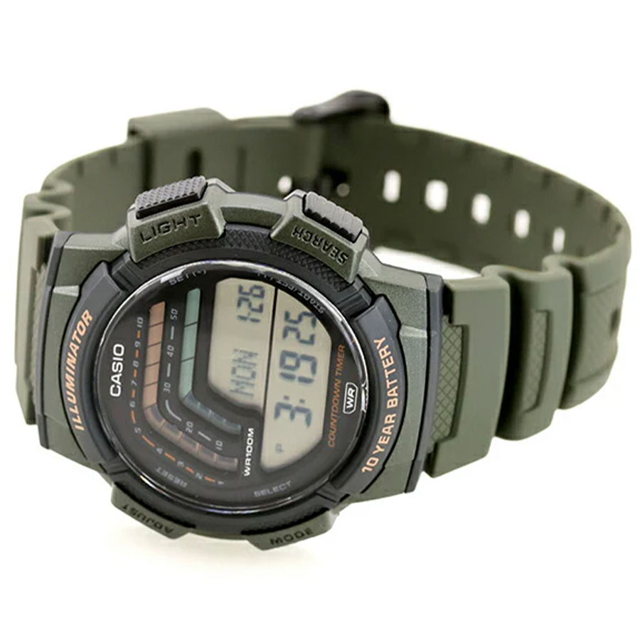 Наручные часы Casio WS-1800-3A. Фото 2.