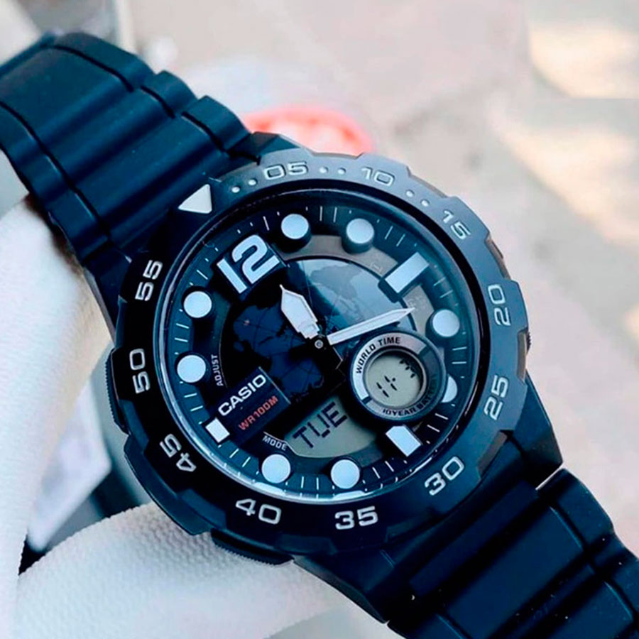 Наручные часы Casio AEQ-100W-1A. Фото 4.