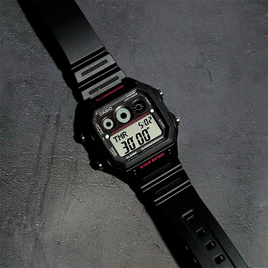 Наручные часы Casio AE-1300WH-1A2. Фото 9.