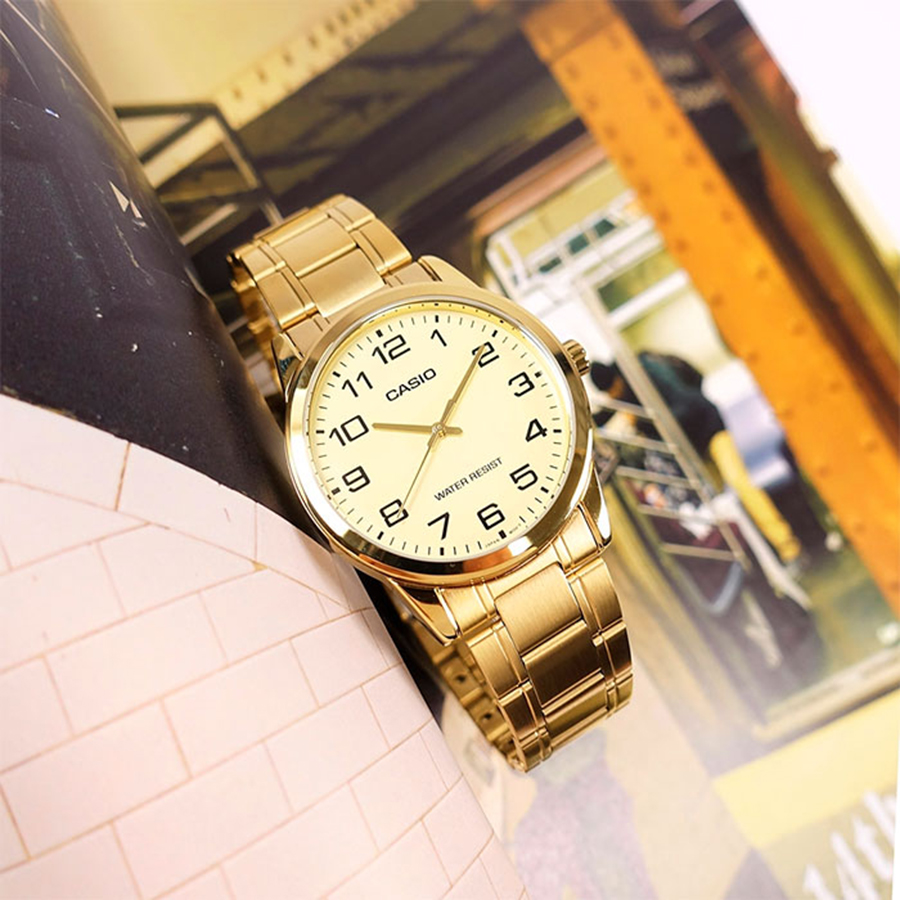 Наручные часы Casio MTP-V001G-9B. Фото 4.