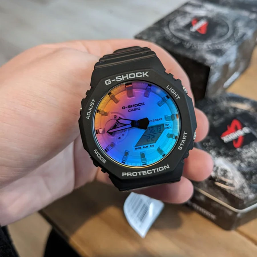 Наручные часы Casio GA-2100SR-1A. Фото 2.