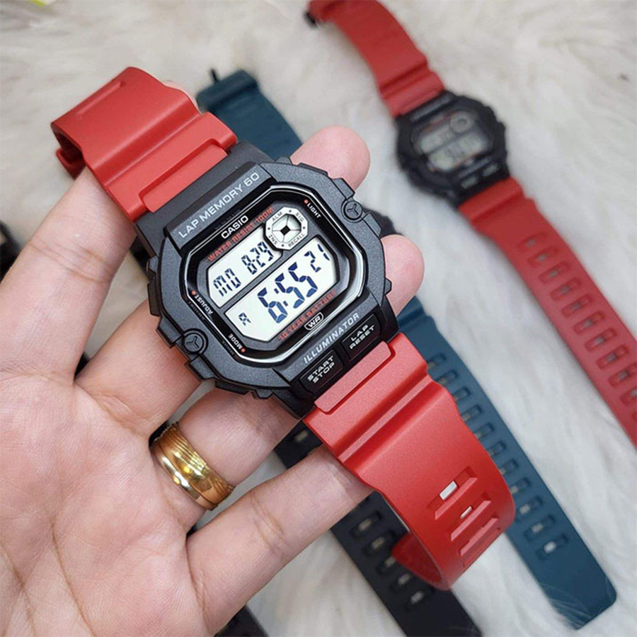 Наручные часы Casio WS-1400H-4A. Фото 4.