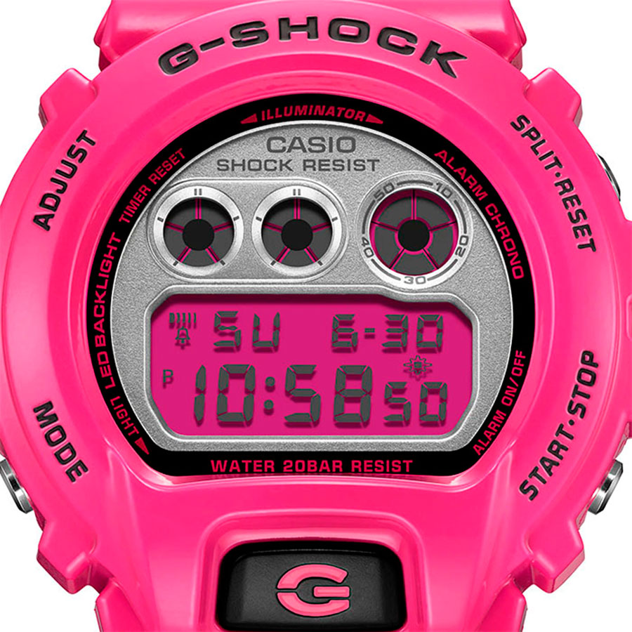 Наручные часы Casio DW-6900RCS-4. Фото 7.