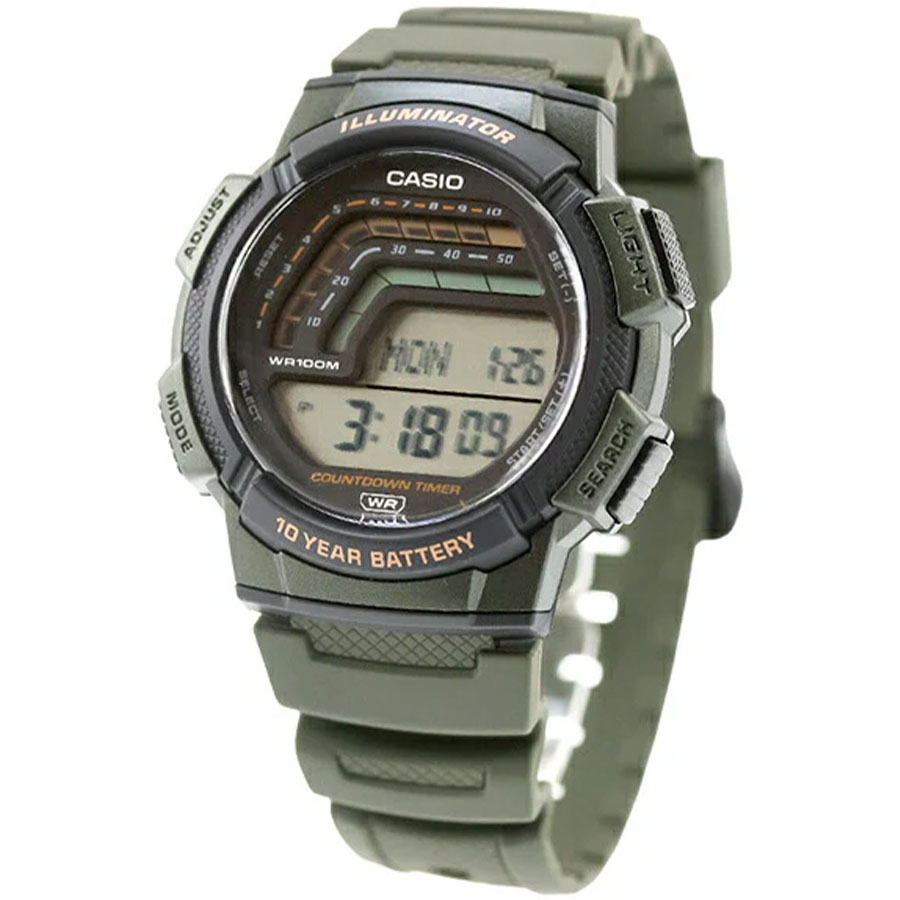 Наручные часы Casio WS-1800-3A. Фото 4.