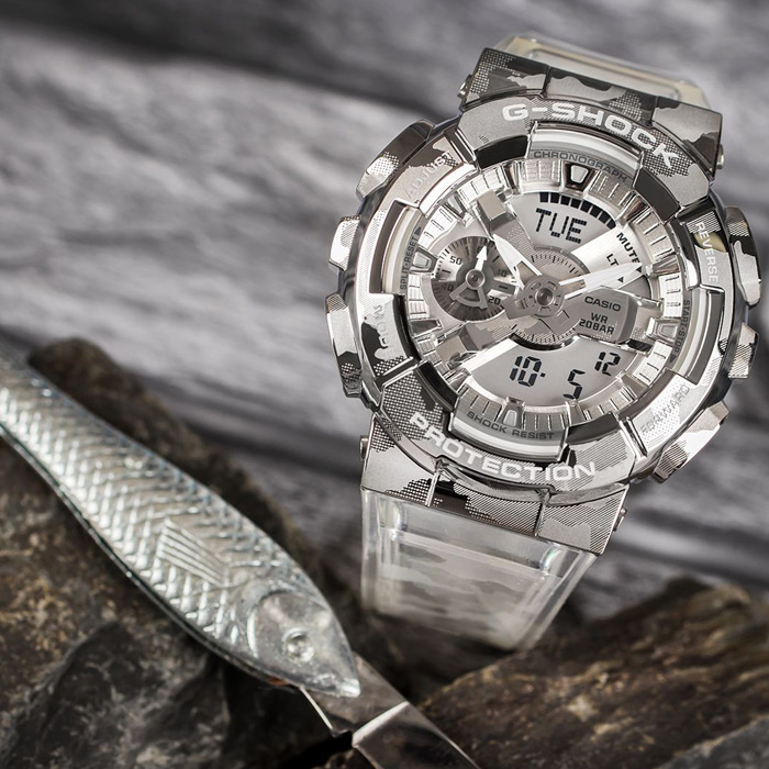 Наручные часы Casio GM-110SCM-1A. Фото 3.