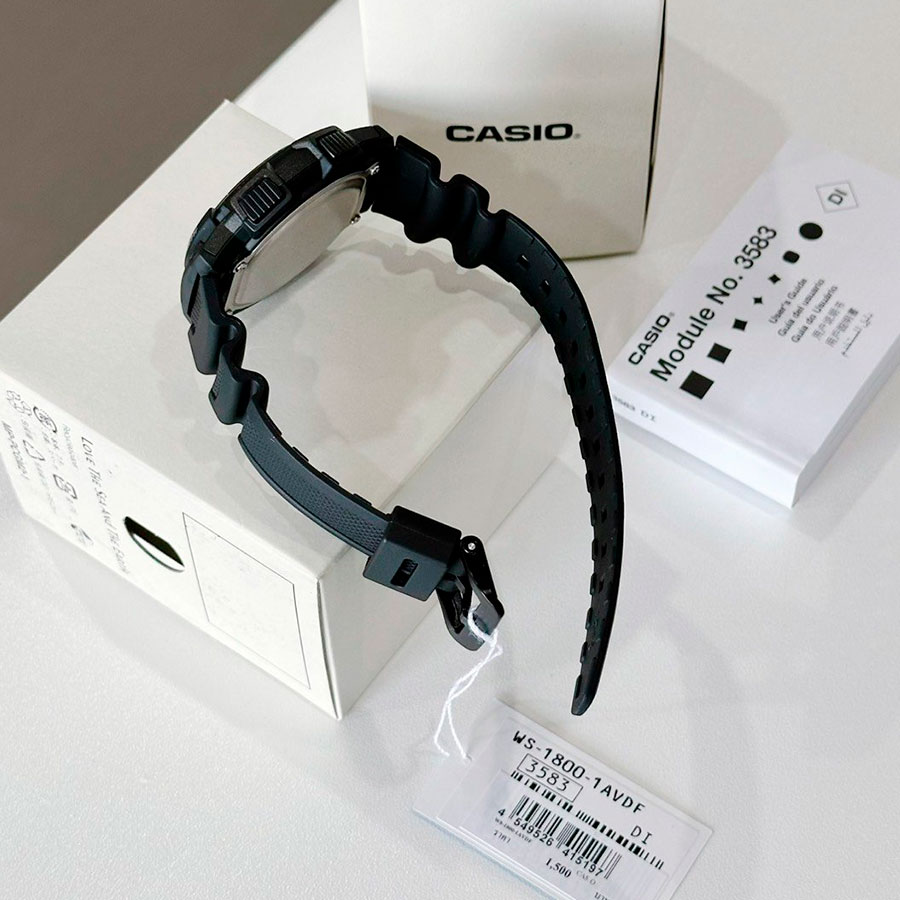 Наручные часы Casio WS-1800-1A. Фото 8.