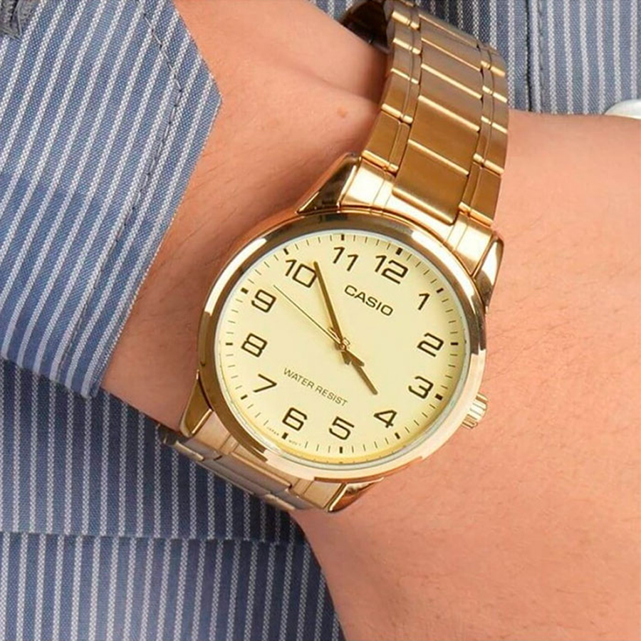 Наручные часы Casio MTP-V001G-9B. Фото 6.