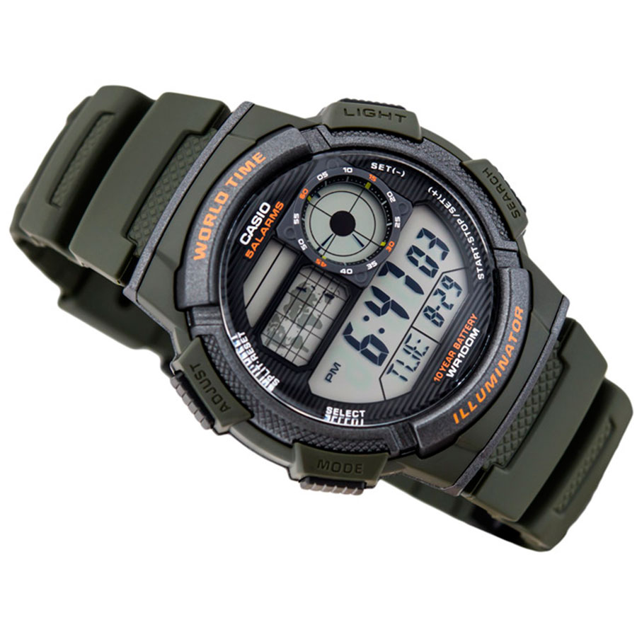 Наручные часы Casio AE-1000W-3A. Фото 1.