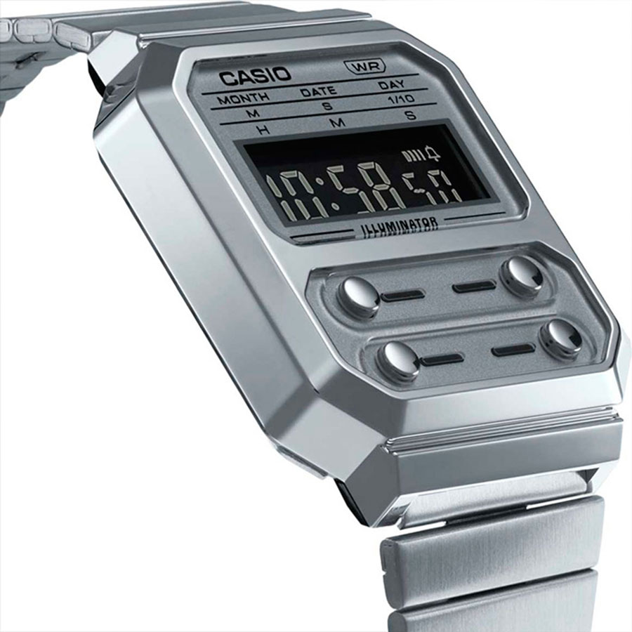 Наручные часы Casio A100WE-7B. Фото 5.