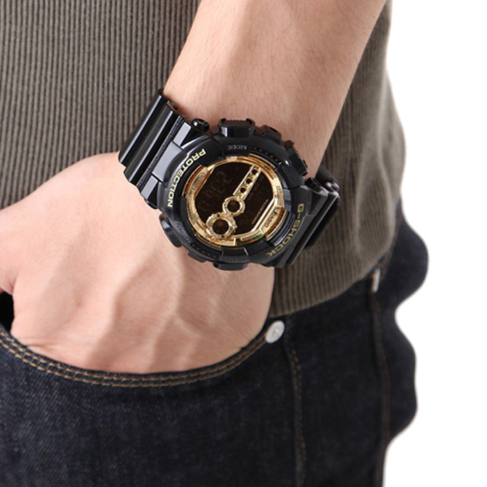 Наручные часы Casio GD-100GB-1. Фото 3.