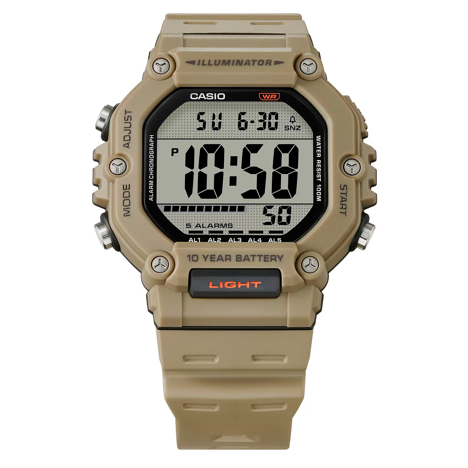 Наручные часы Casio AE-1600H-5A. Фото 1.
