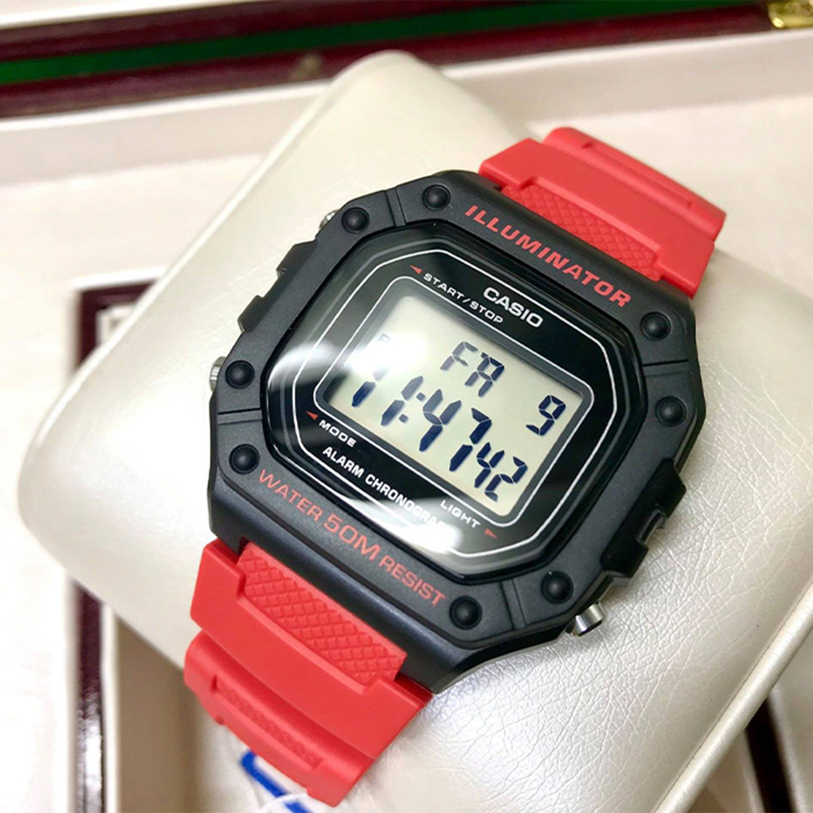 Наручные часы Casio W-218H-4B. Фото 1.