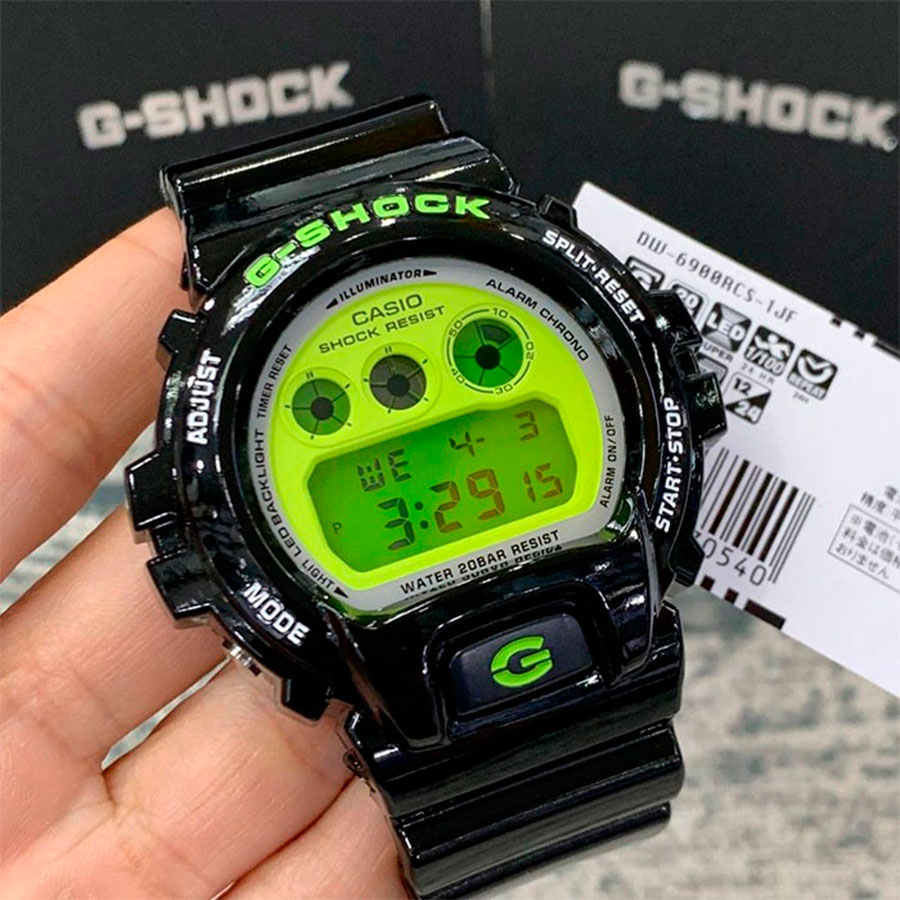 Наручные часы Casio DW-6900RCS-1. Фото 1.