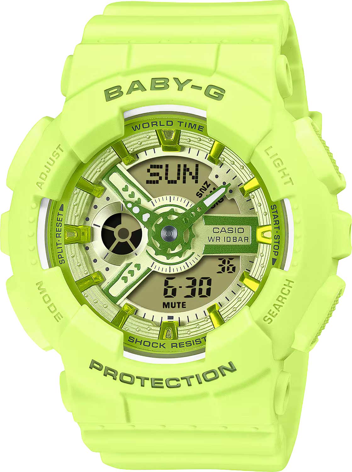 Наручные часы Casio BA-110YK-3A. Фото 0.