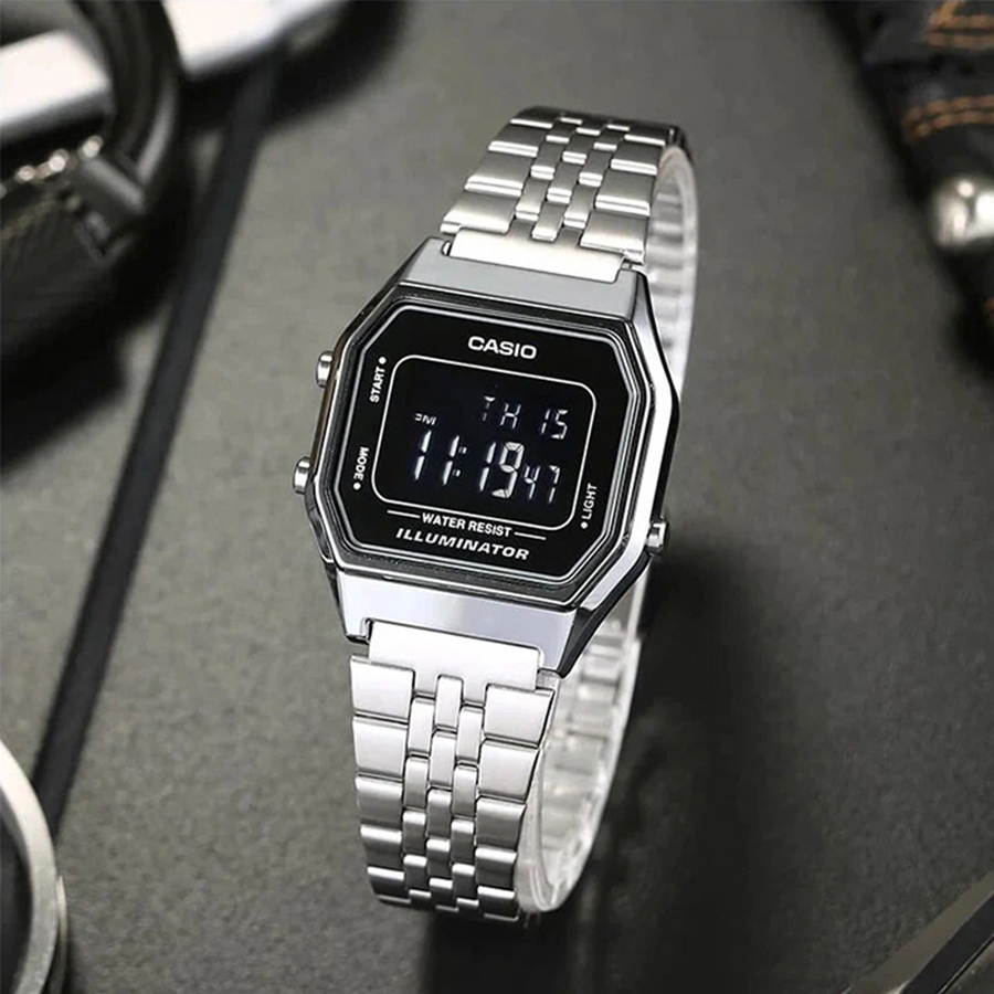 Наручные часы Casio LA680WA-1B. Фото 1.