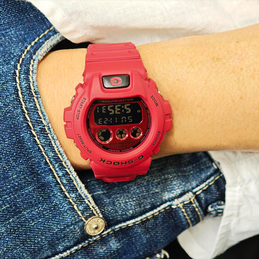 Наручные часы Casio DW-6900RRB-4. Фото 8.