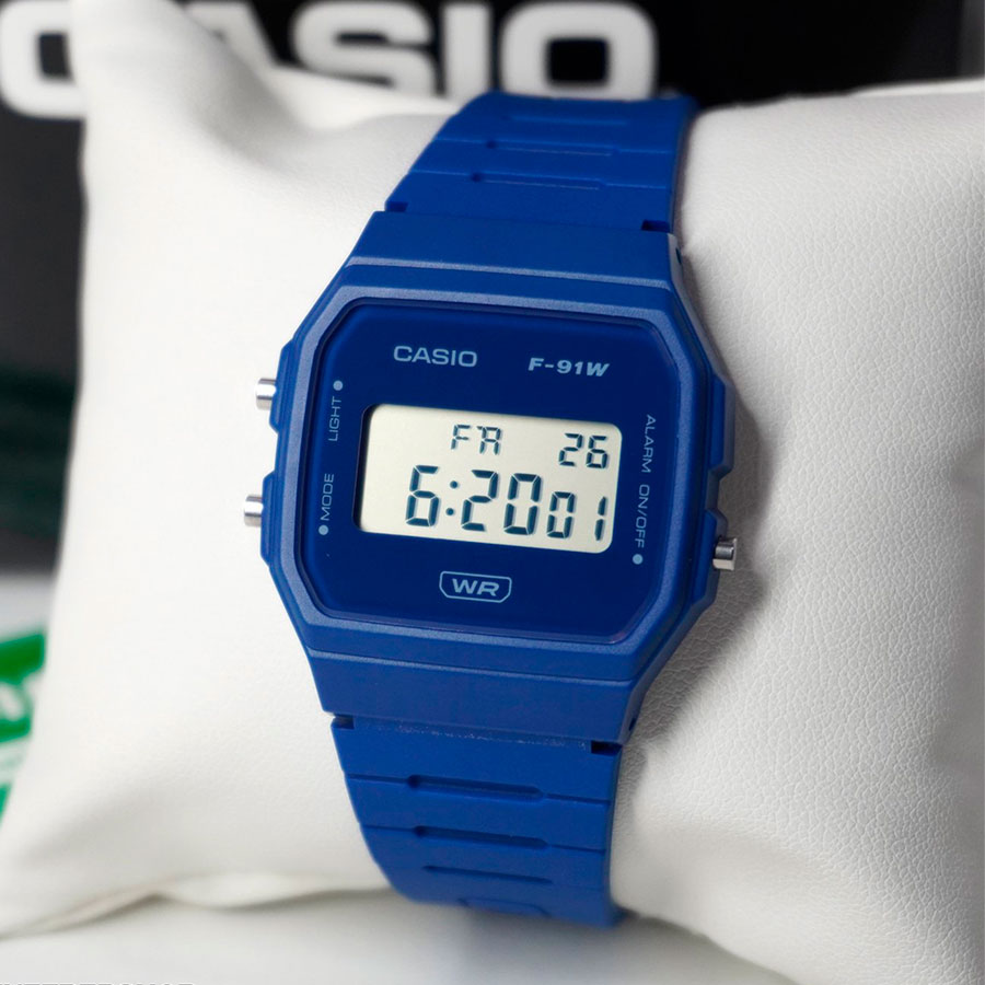 Наручные часы Casio F-91WB-2A1. Фото 2.