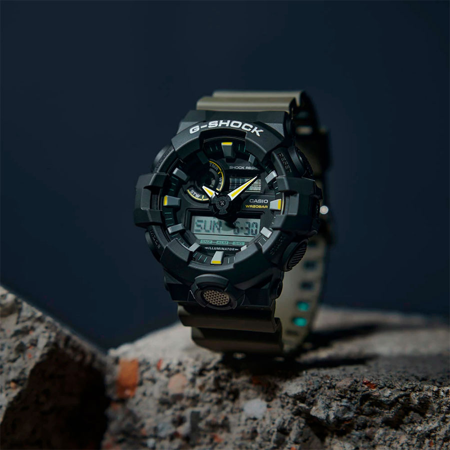 Наручные часы Casio GA-710TU-1A3. Фото 2.
