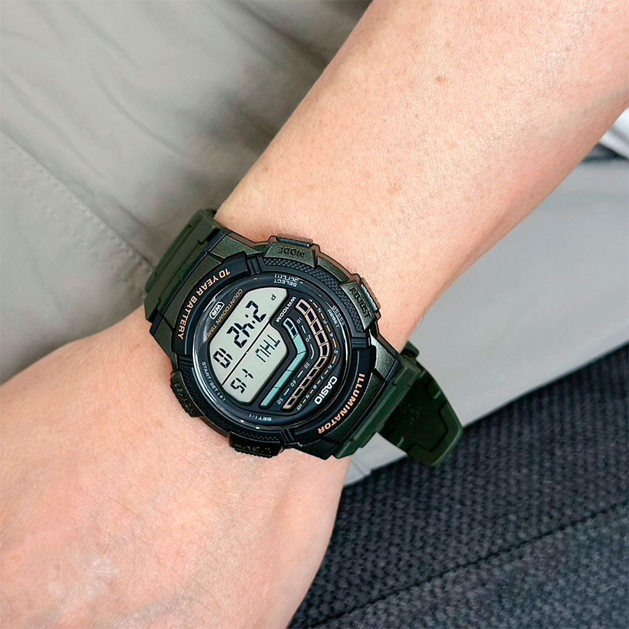 Наручные часы Casio WS-1800-3A. Фото 5.