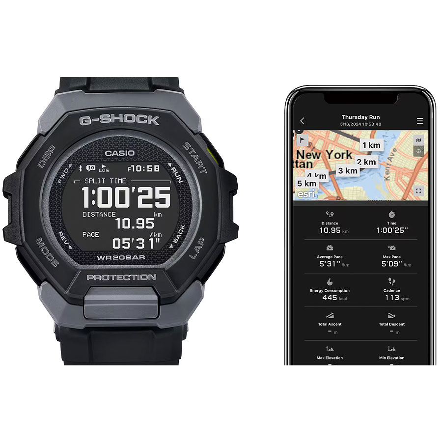 Наручные часы Casio GBD-300-1. Фото 8.
