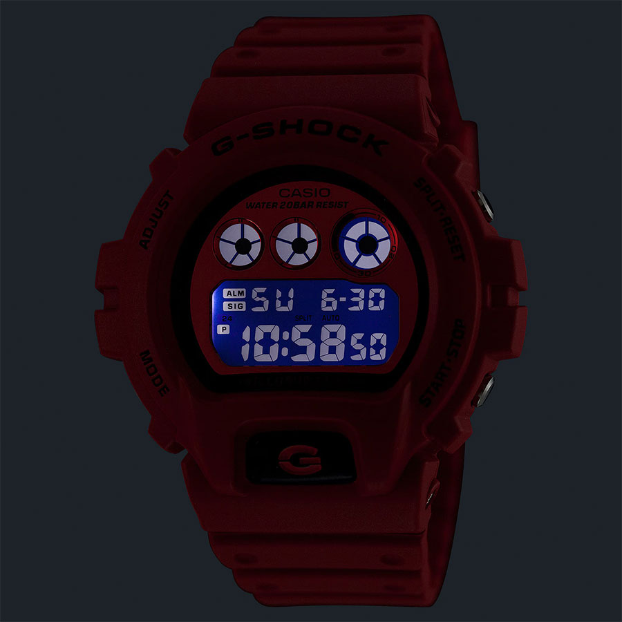 Наручные часы Casio DW-6900RRB-4. Фото 1.