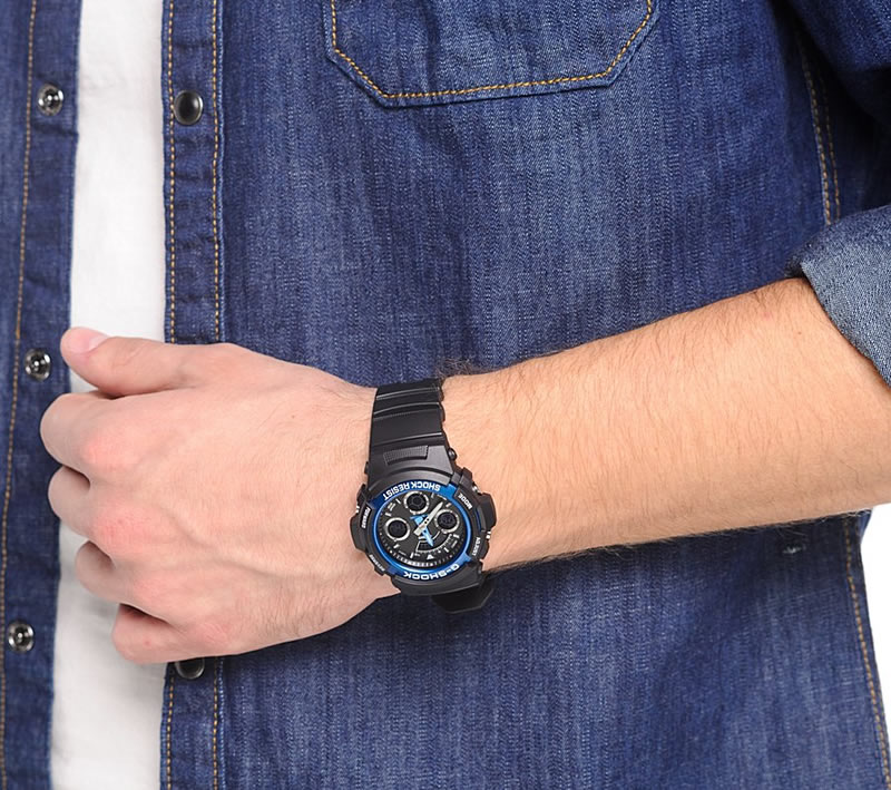 Наручные часы Casio AW-591-2A. Фото 1.