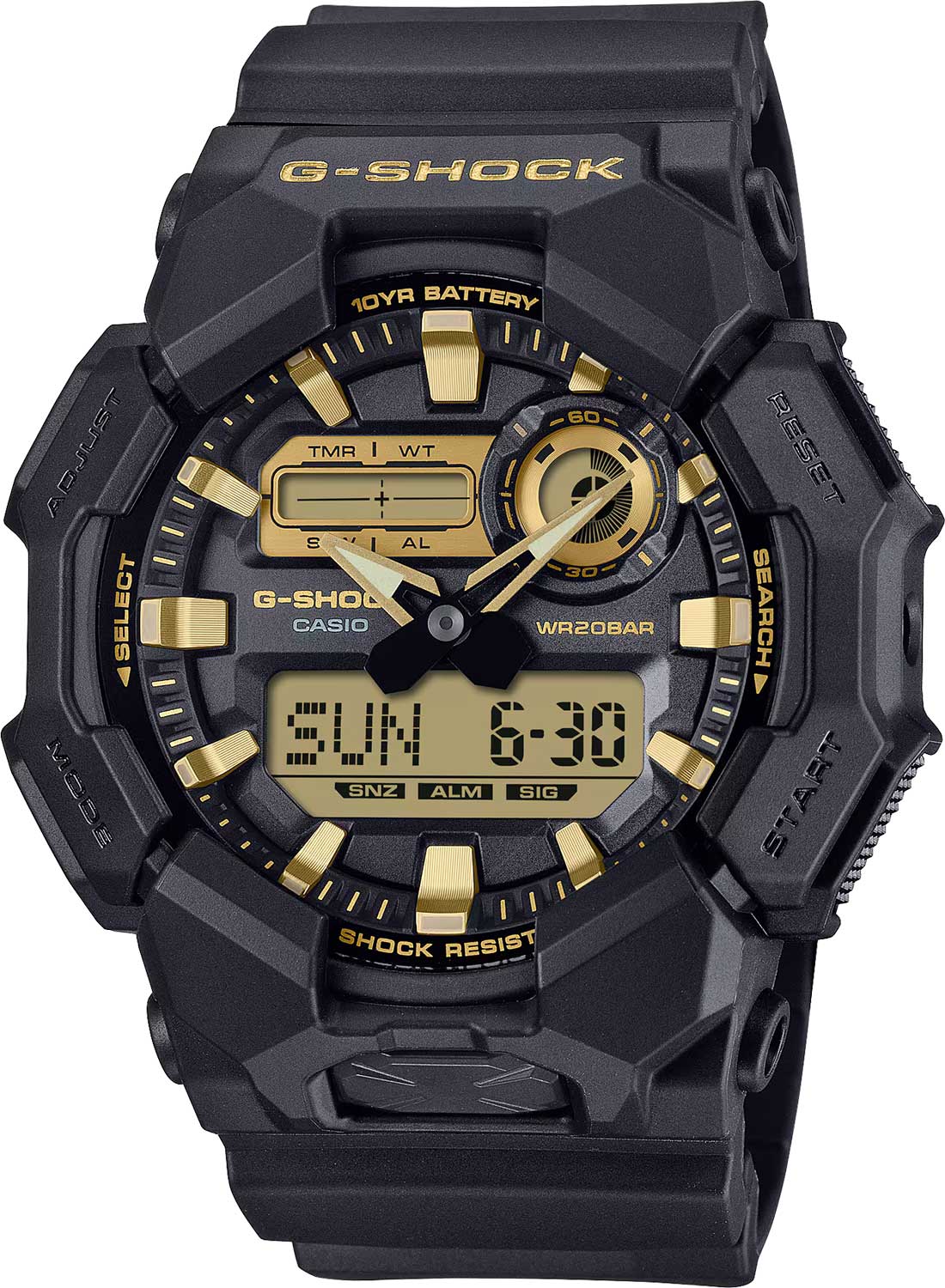 Наручные часы Casio GA-010GB-1A9. Фото 0.