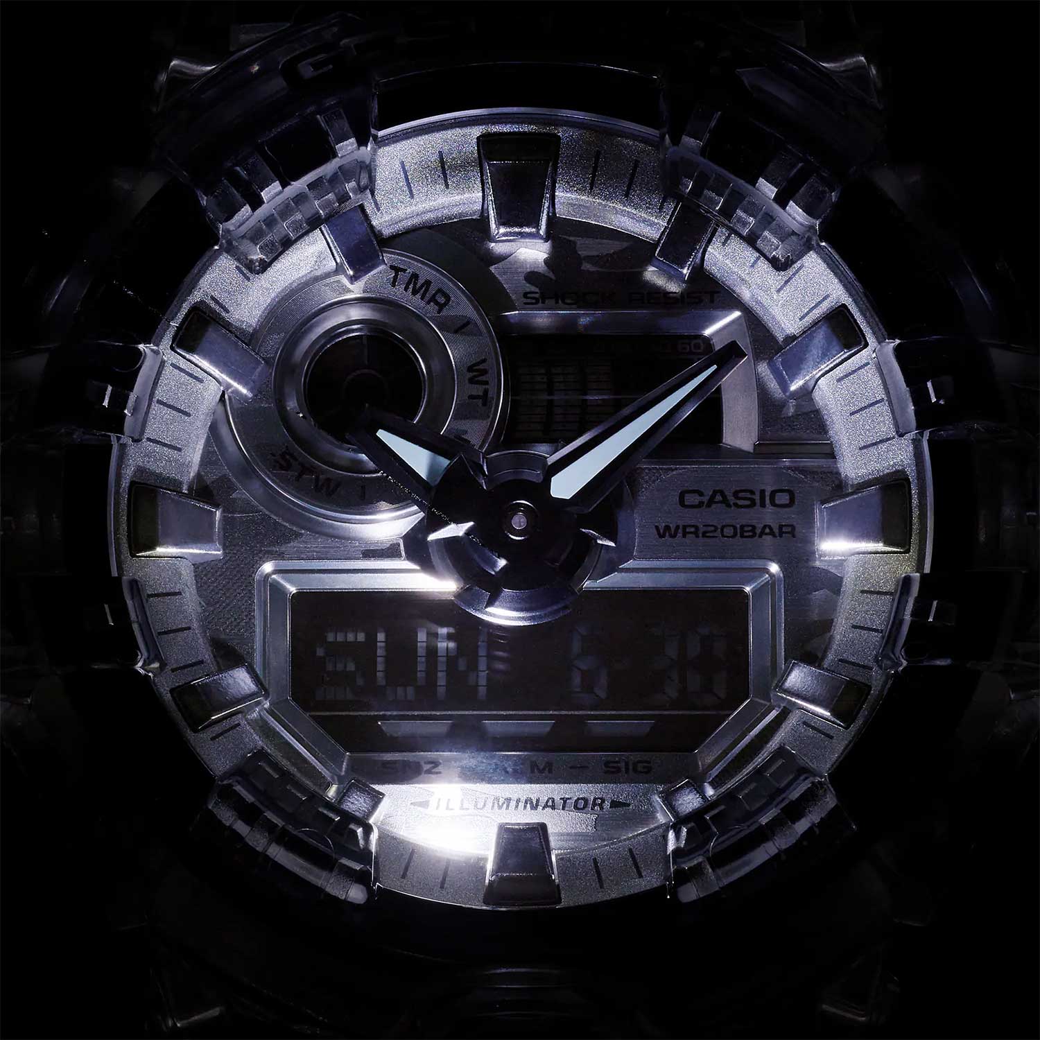 Наручные часы Casio GA-700SKC-1A. Фото 3.