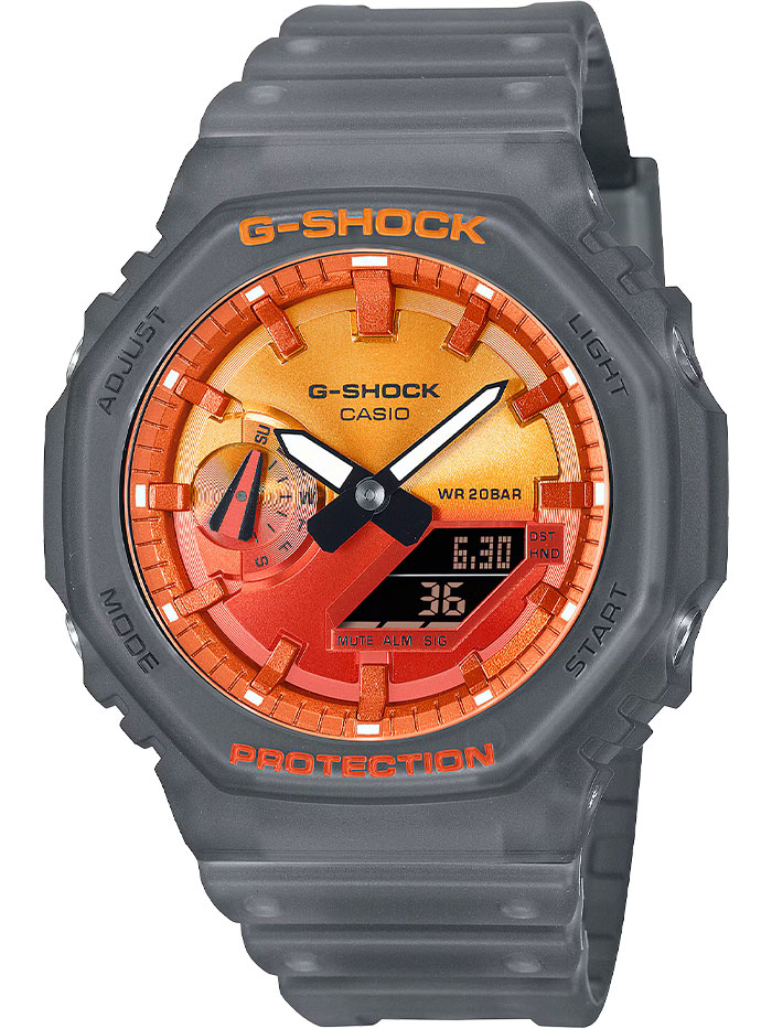 Наручные часы Casio GA-2100FLS-8A4. Фото 0.