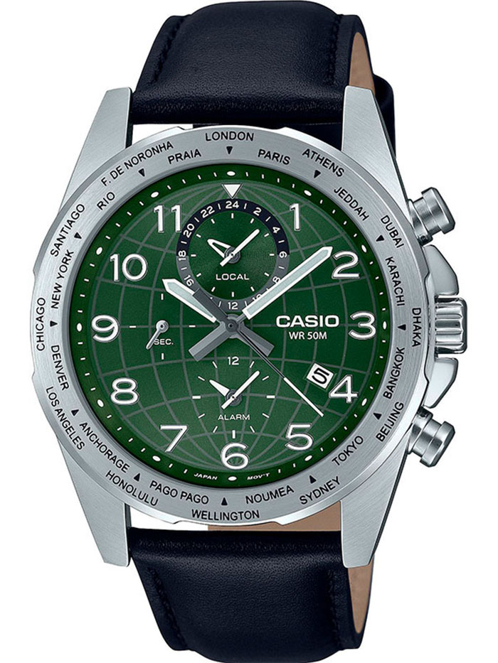 Наручные часы Casio MTP-W500L-3A. Фото 0.