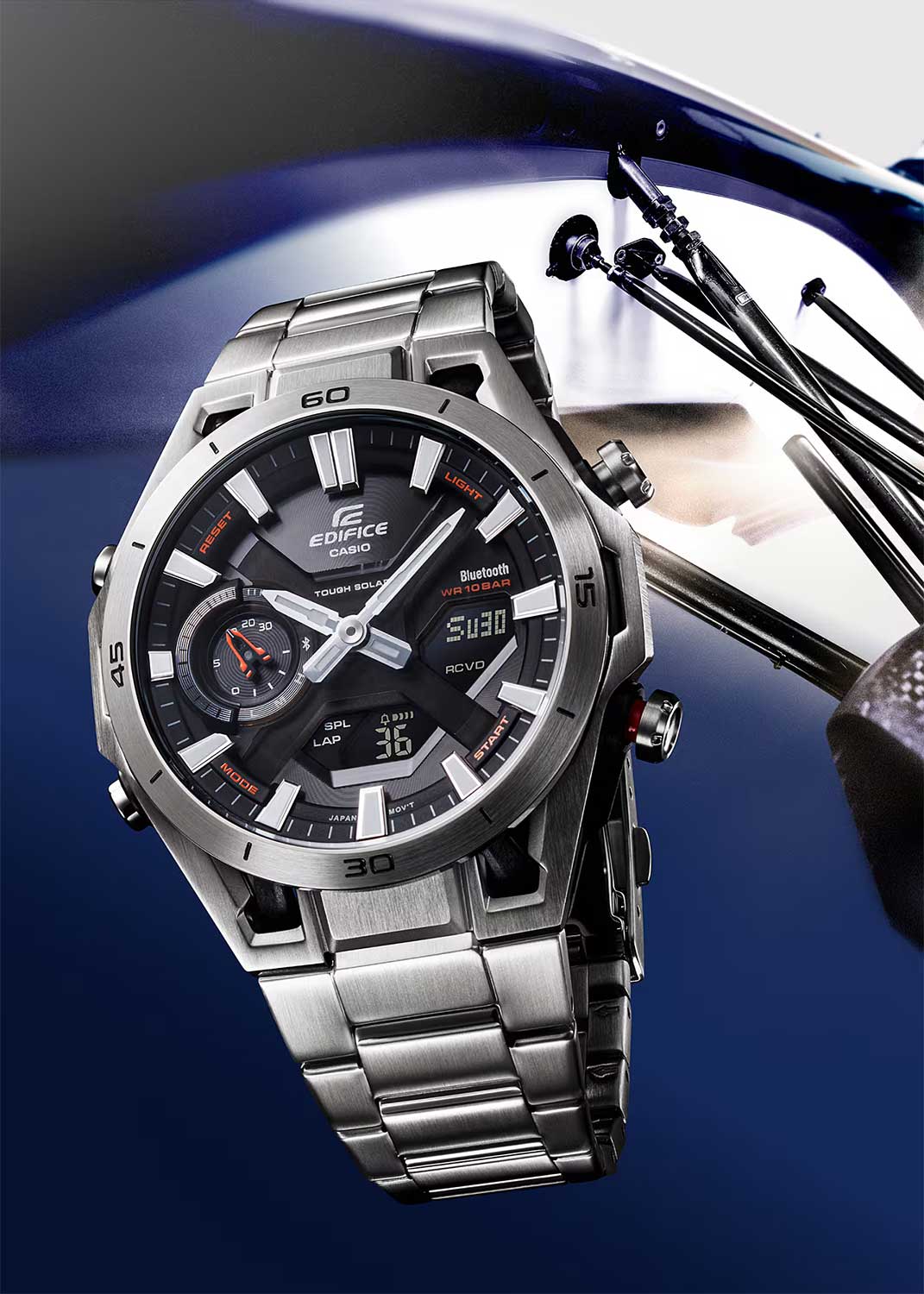 Наручные часы Casio ECB-2300D-1A. Фото 2.
