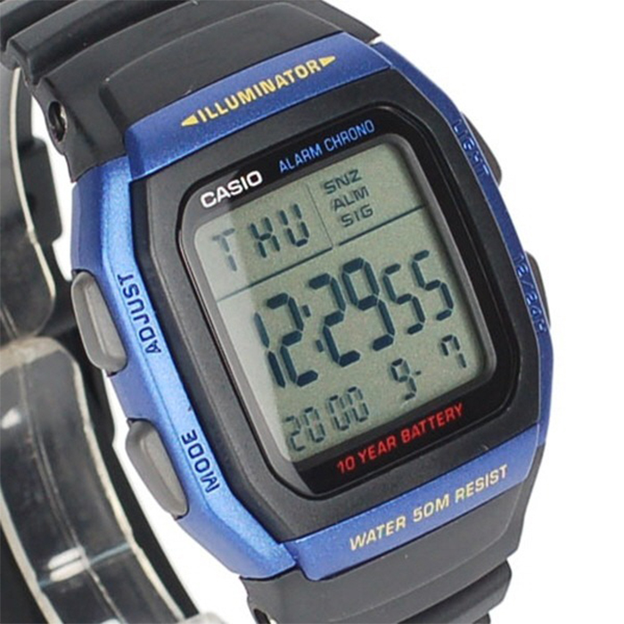 Наручные часы Casio W-96H-2A. Фото 1.