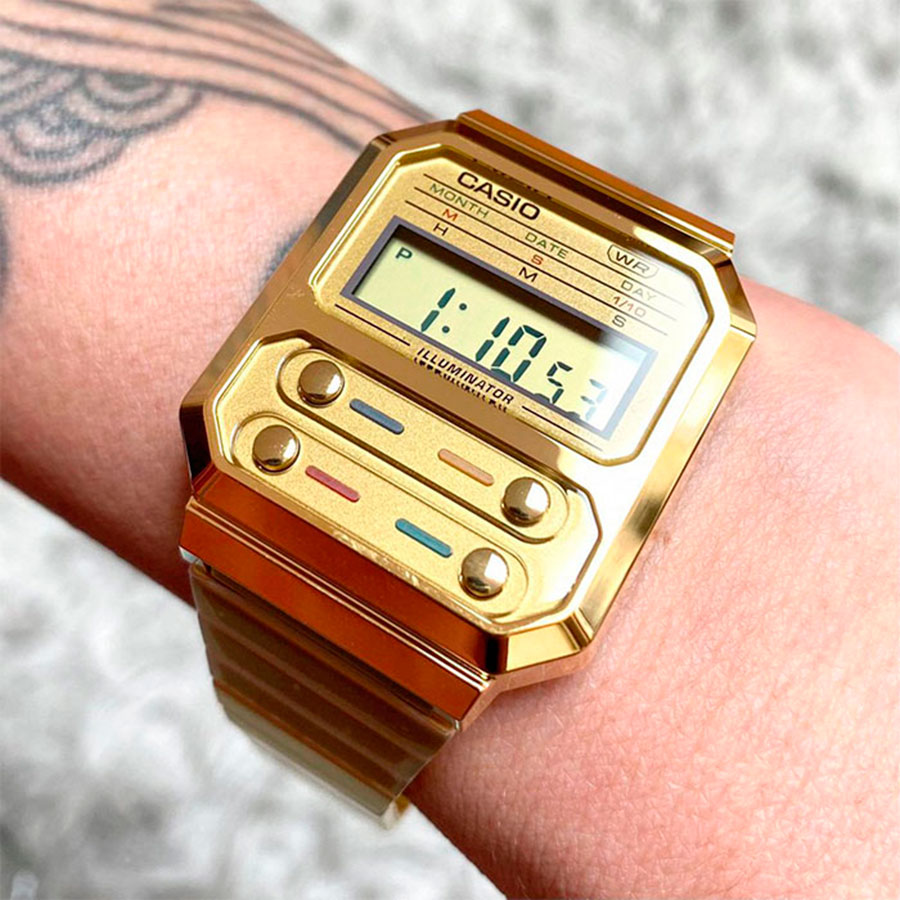 Наручные часы Casio A100WEG-9A. Фото 7.
